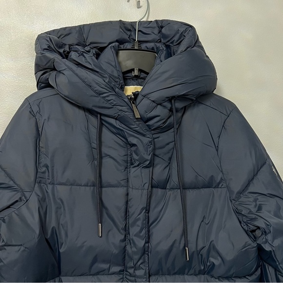 Michael Kors Missy 3/4 Puffer Jacket In Midnight Blue - New With Tag - Reemoly - Picture 4 of 15